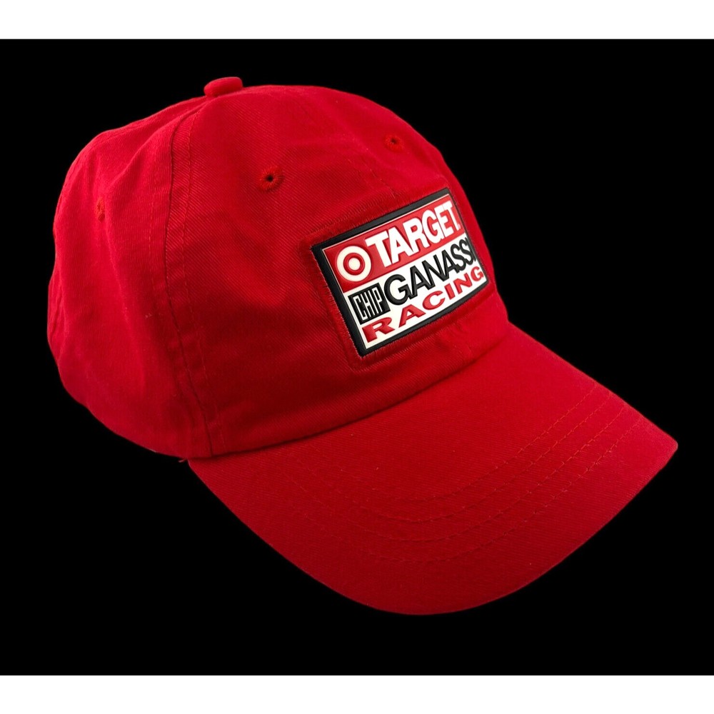 Ball Cap Buckle Back "Target Ganassi Racing" Patch, Red - Picture 12 of 12